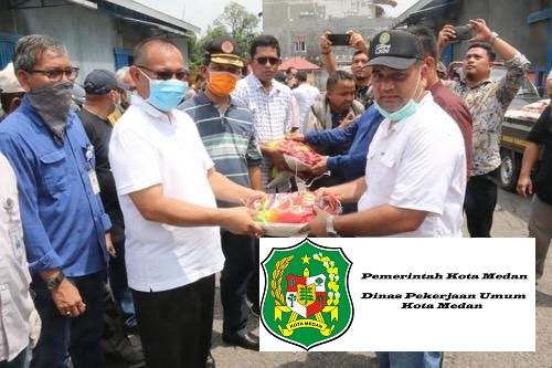 Pemko Medan Salurkan Bantuan Sebanyak 980 Ton Beras Kepada Masyarakat