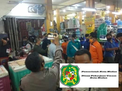 Plt Wali Kota Medan Turun Langsung Menghimpun Masyarakat Untuk Sosialisasi Social Distancing dan Jaga Jarak