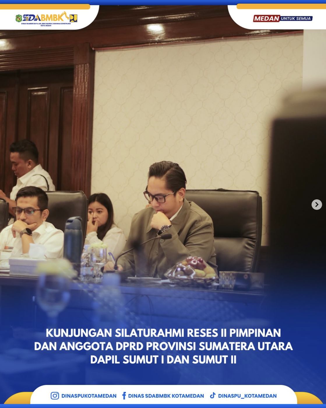 Kunjungan Silaturahmi Reses II Pimpinan dan Anggota DPRD Provinsi Sumatera Utara Dapil Sumut I dan Sumut II