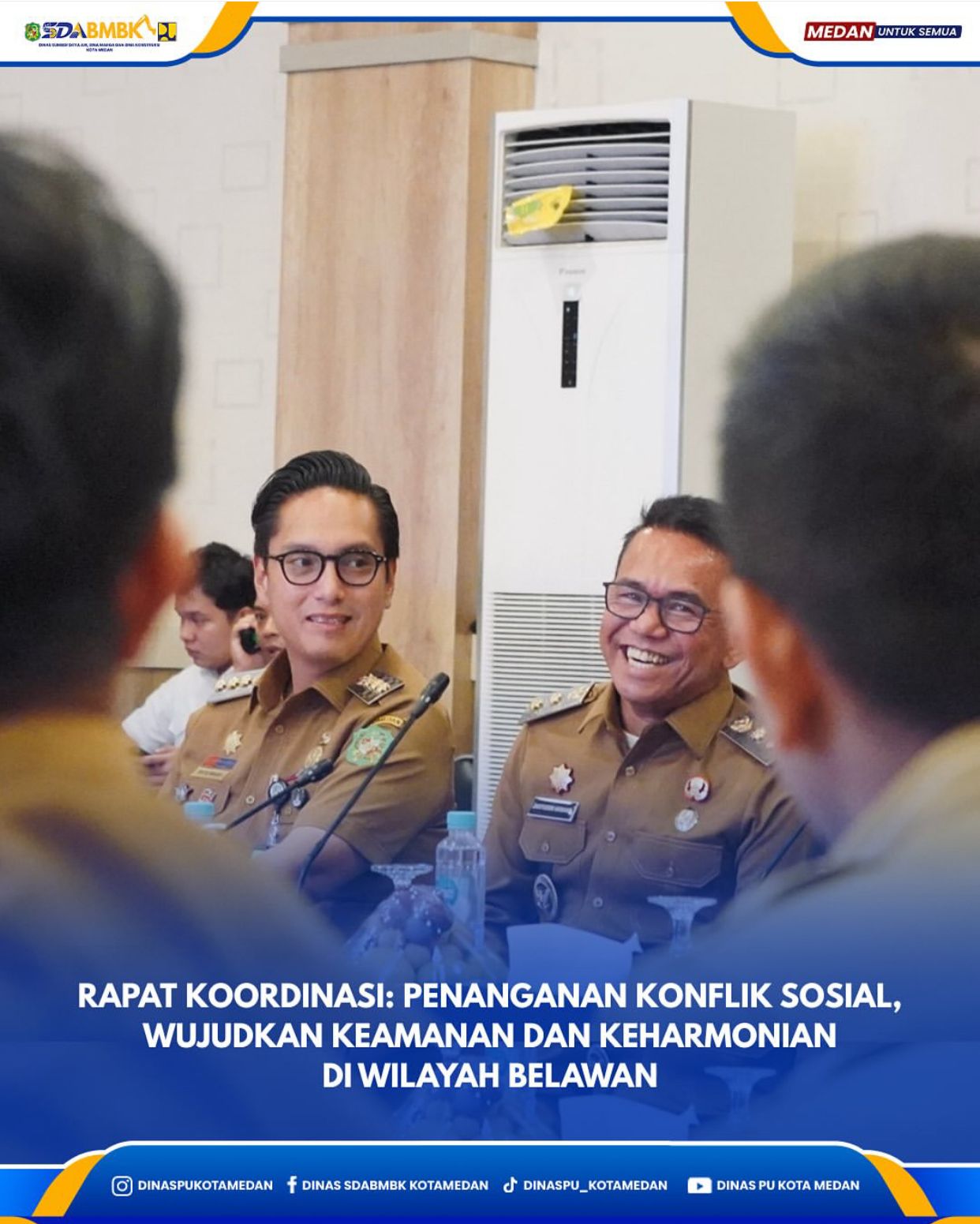 Rapat Koordinasi: Penanganan Konflik Sosial Wujud Keamanan dan Keharmonian di Wilayah Belawan
