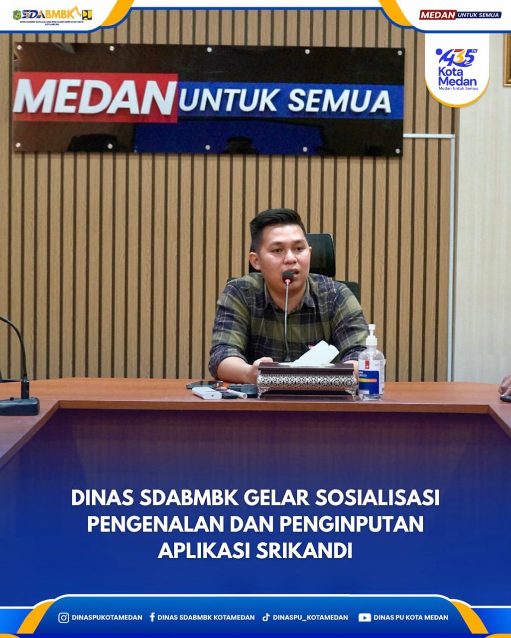 Dinas SDABMBK Gelar Sosialisasi Pengenalan dan Penginputan Aplikasi Srikandi