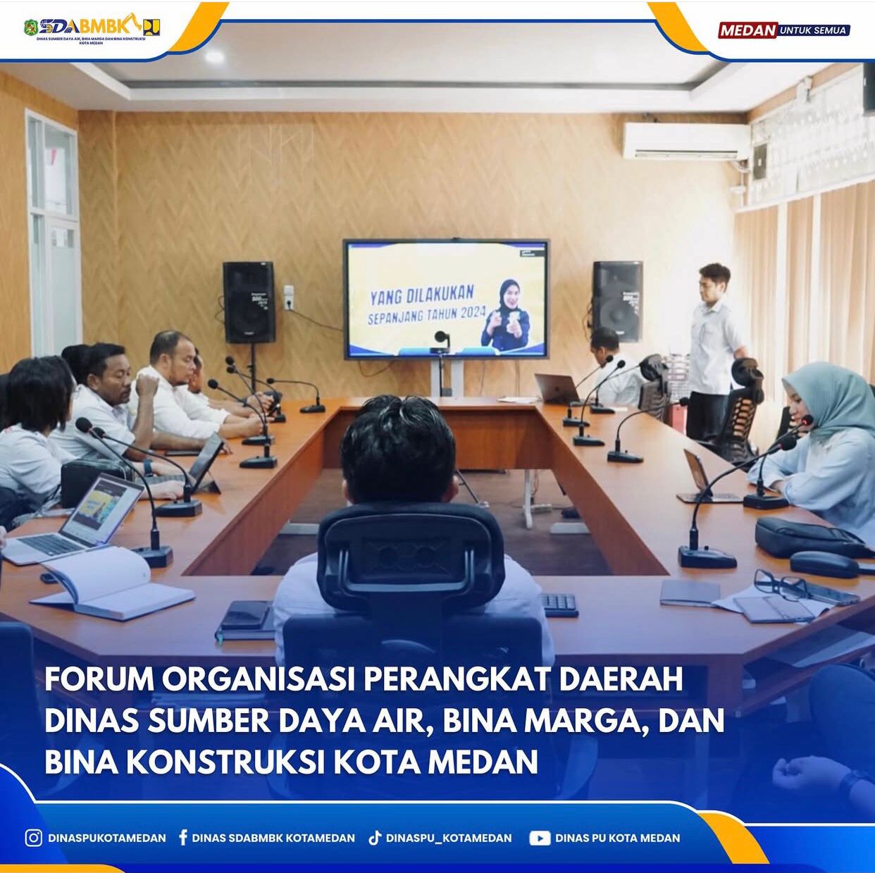 Forum Organisasi Perangkat Daerah Dinas Sumber Daya Air, Bina Marga, Dan Bina Konstruksi Kota Medan