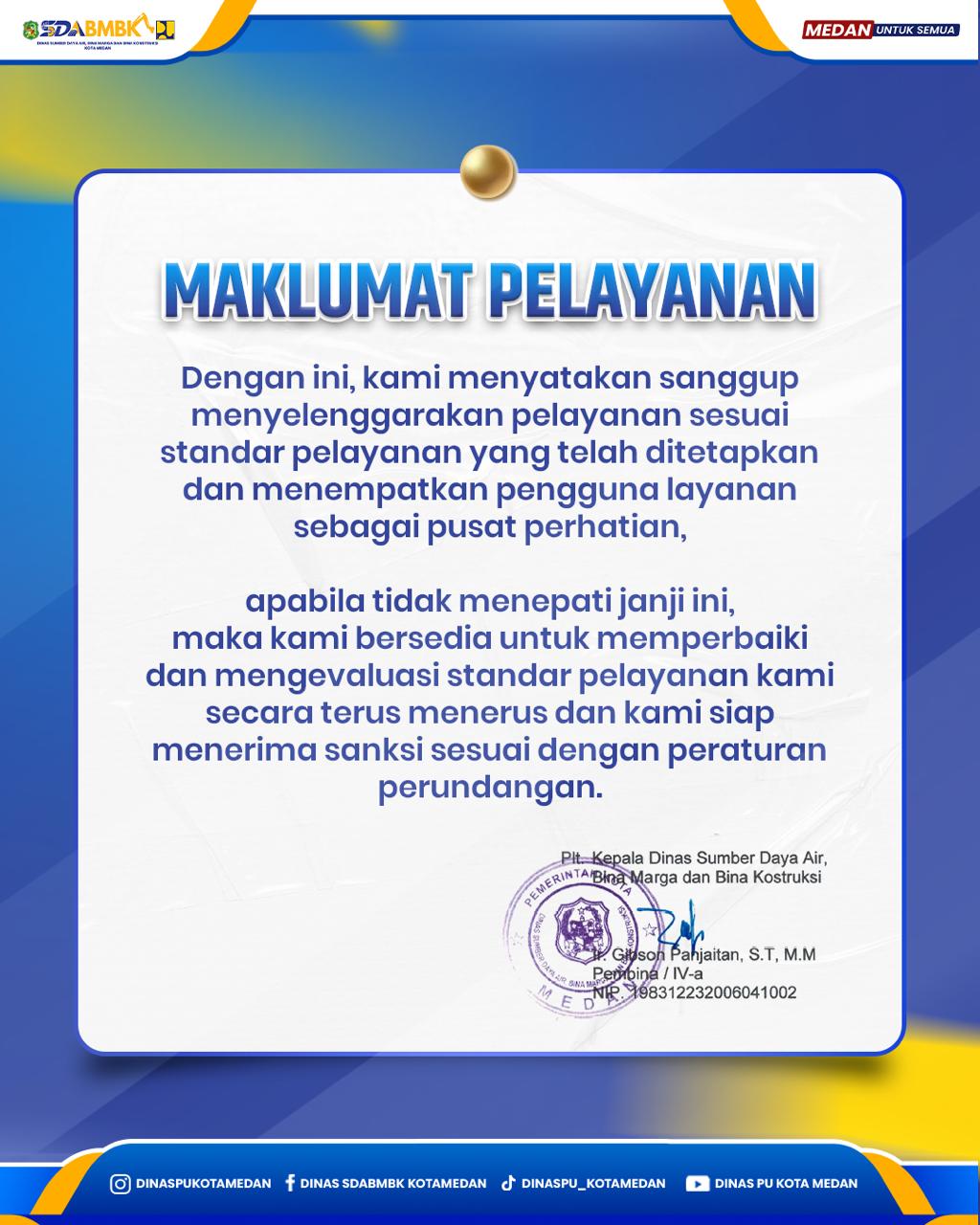 MAKLUMAT PELAYANAN